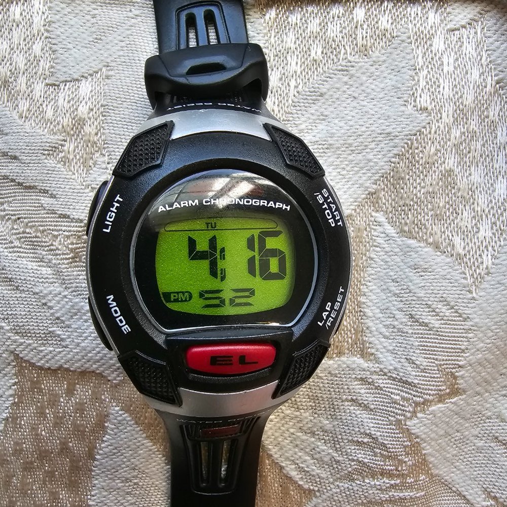 Men's Water Resistant Stainless Steel Base Back Watch - Picture 10 of 15